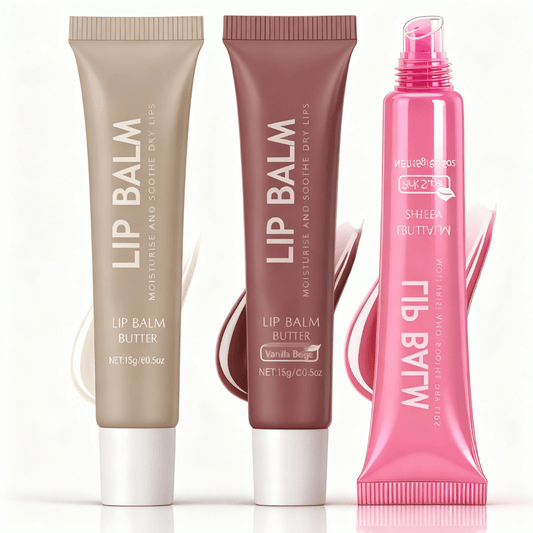 Kit De Bálsamo Labial Hidratante Lysdefeu - 3 Colores